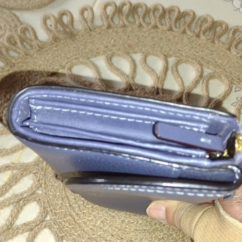 KATE SPADE Long Wallet NAVY NWOT - Picture 11 of 13